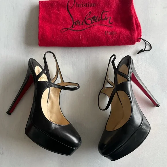 Christian Louboutin Shoes Christian Louboutin Black Leather